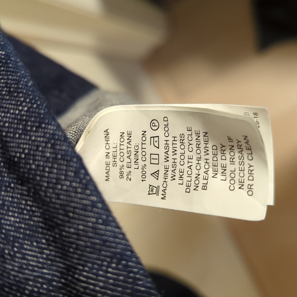 NWOT Kate Spade Broome Street Collection Denim Sleeveless Dress Size Small - Picture 7 of 12